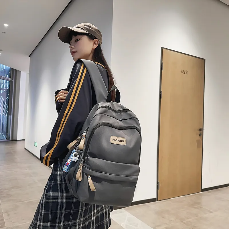 WICKBUEN Nylon Backpack Unisex Multicolor-16