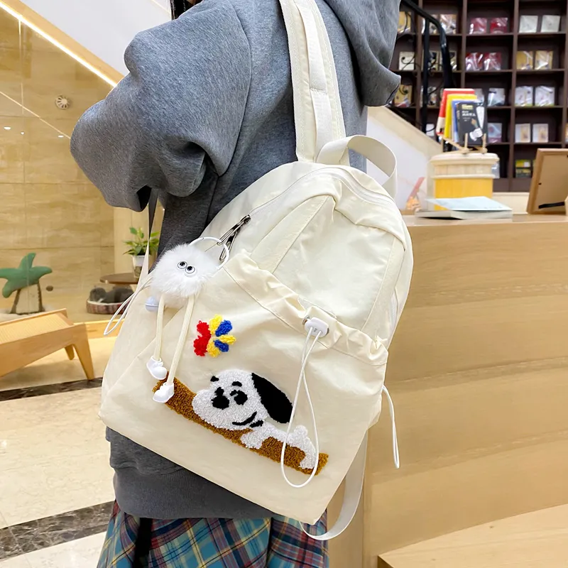 WICKBUEN Nylon Backpack Unisex Multicolor-5