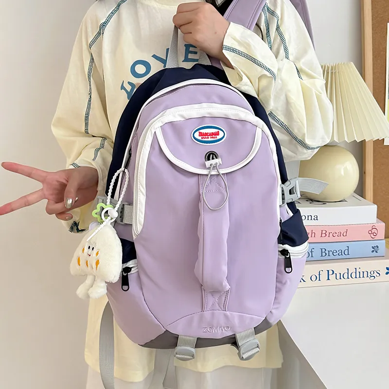 WICKBUEN Nylon Backpack Unisex Multicolor-23