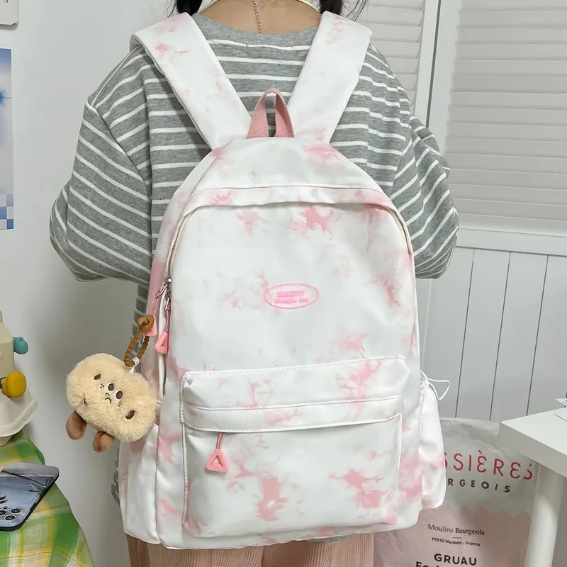 WICKBUEN Composite Cloth Backpack Unisex Multicolor-16