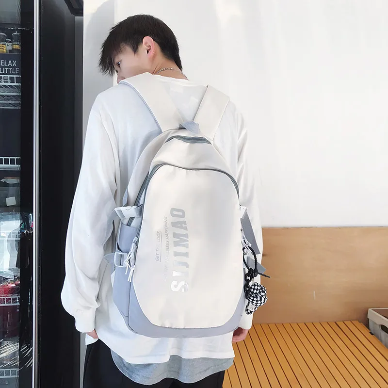 WICKBUEN Nylon Backpack Unisex Multicolor-15