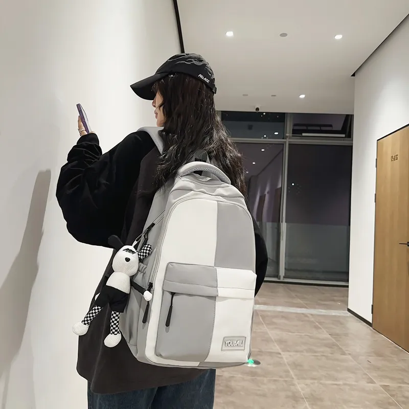 WICKBUEN Nylon Backpack Unisex Multicolor-4