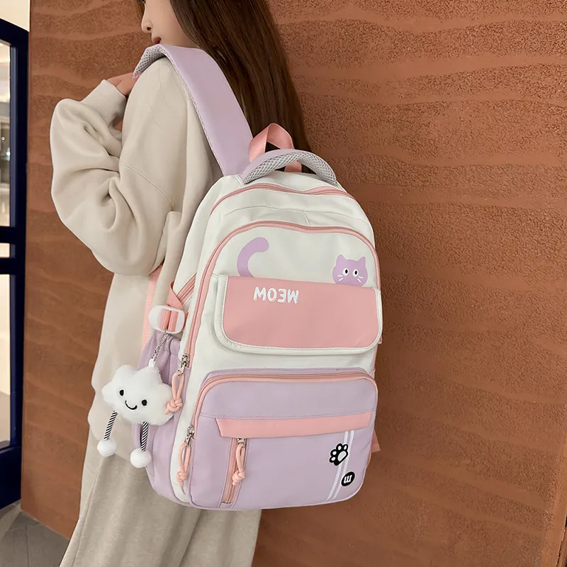 WICKBUEN Nylon Backpack Unisex Multicolor-10