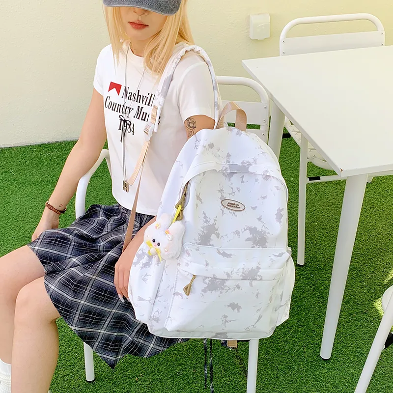 WICKBUEN Nylon Fabric Backpack Women's Multicolor-10