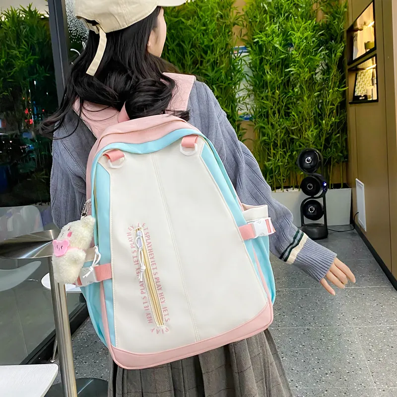 WICKBUEN Nylon Backpack Unisex Multicolor-2