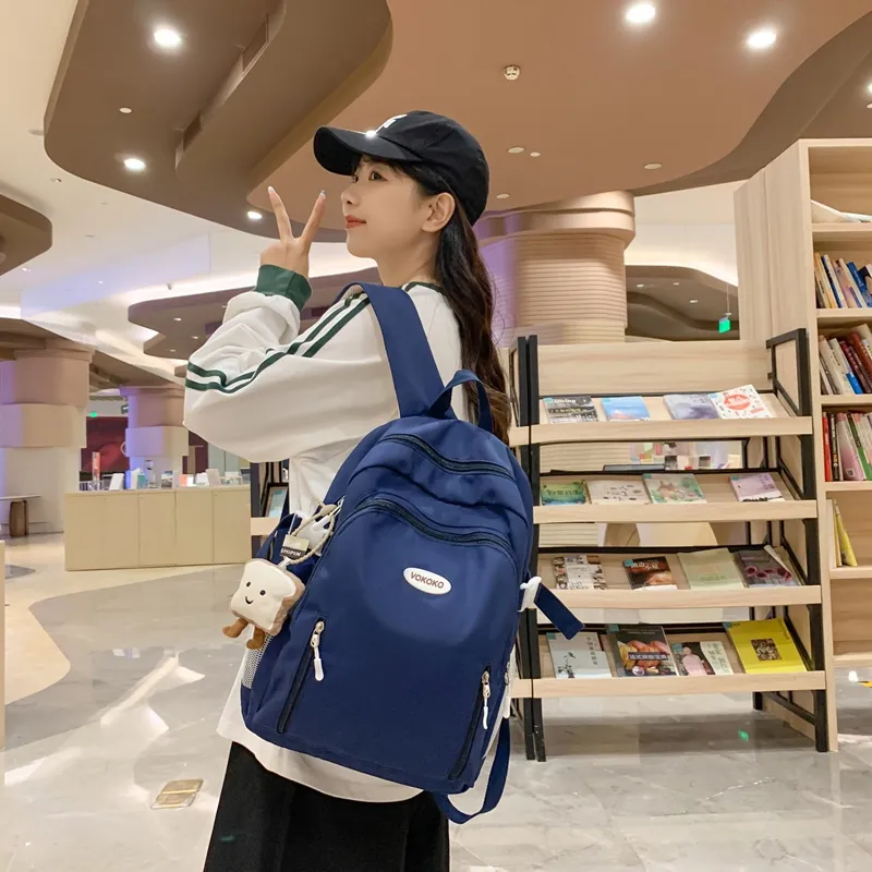 WICKBUEN Nylon Backpack Unisex Multicolor-1