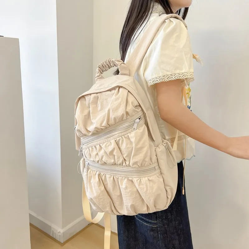 WICKBUEN Composite Cloth Backpack Tubas Unisex Multicolor-14