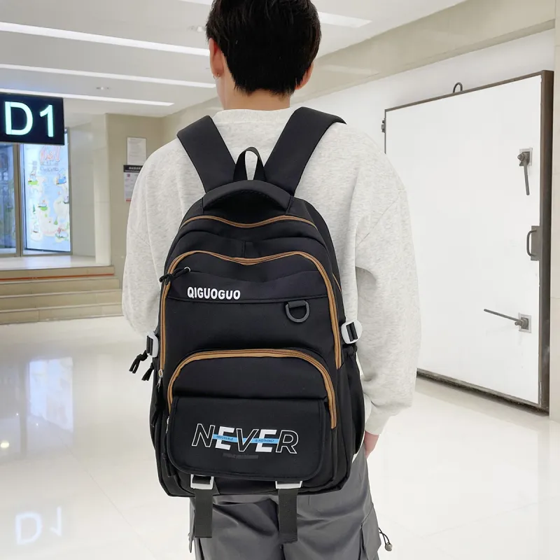 WICKBUEN Nylon Backpack Unisex Multicolor-8