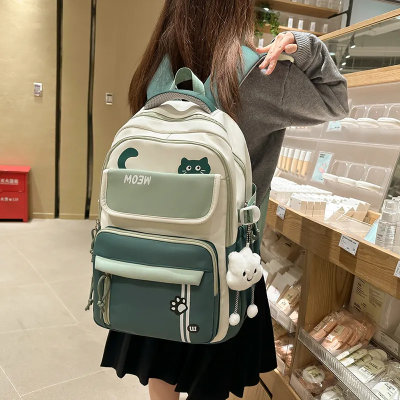 WICKBUEN Nylon Backpack Unisex Multicolor-16