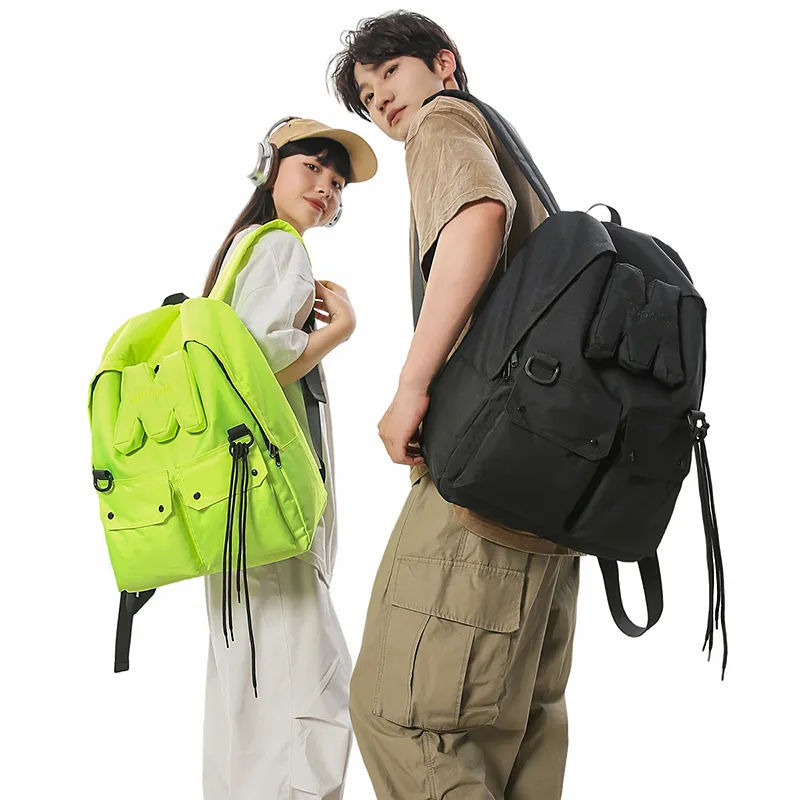 WICKBUEN Nylon Backpack Unisex Multicolor-8