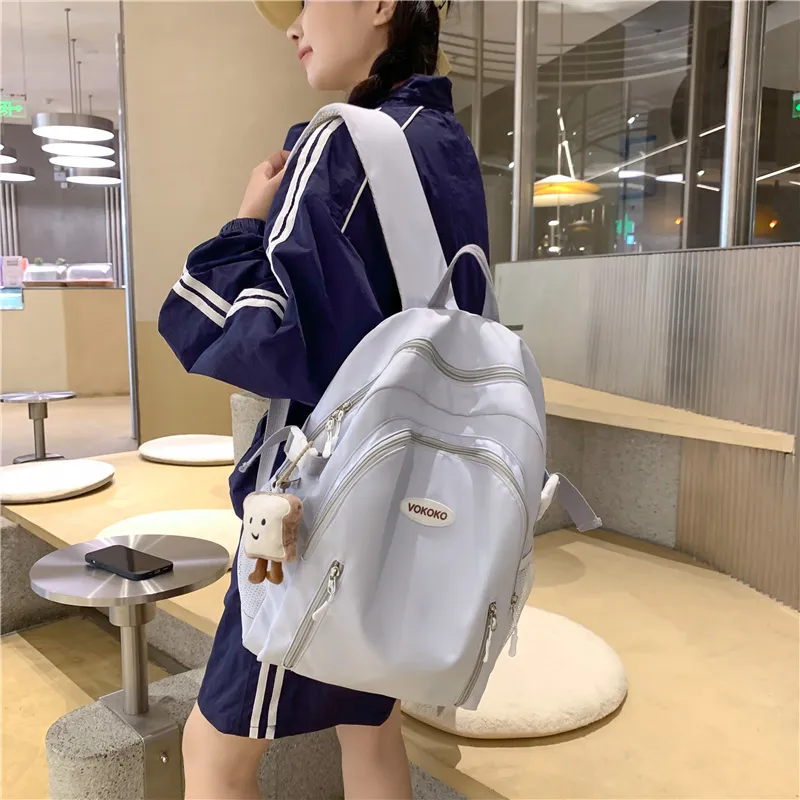WICKBUEN Nylon Backpack Unisex Multicolor-9