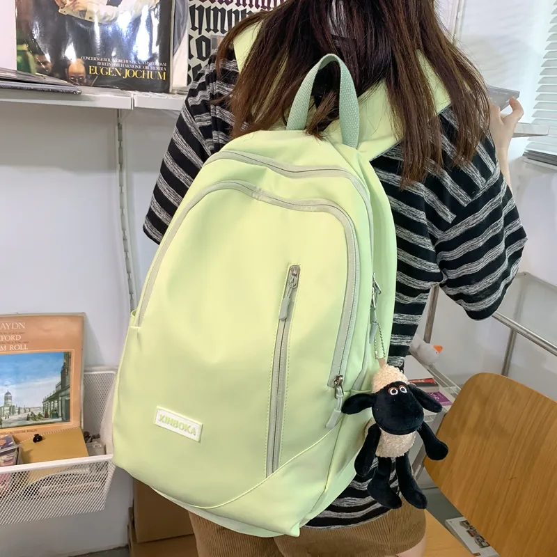 WICKBUEN Nylon Backpack Unisex Multicolor-11