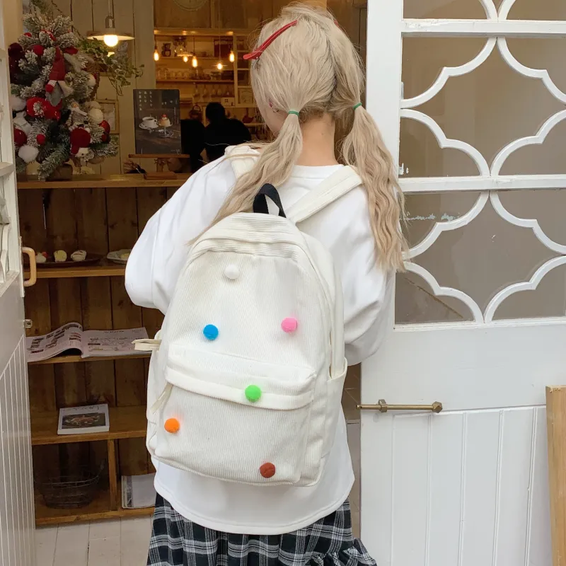 WICKBUEN Fabric Backpack Unisex Multicolor-1