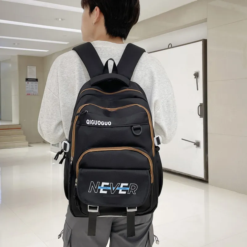 WICKBUEN Nylon Backpack Unisex Multicolor-9