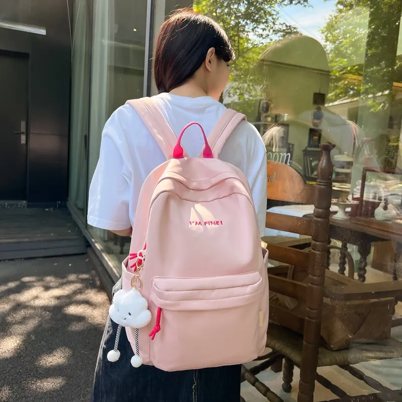 WICKBUEN Nylon Backpack Unisex Multicolor-12