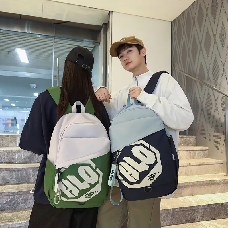 WICKBUEN Nylon Backpack Unisex Multicolor-4
