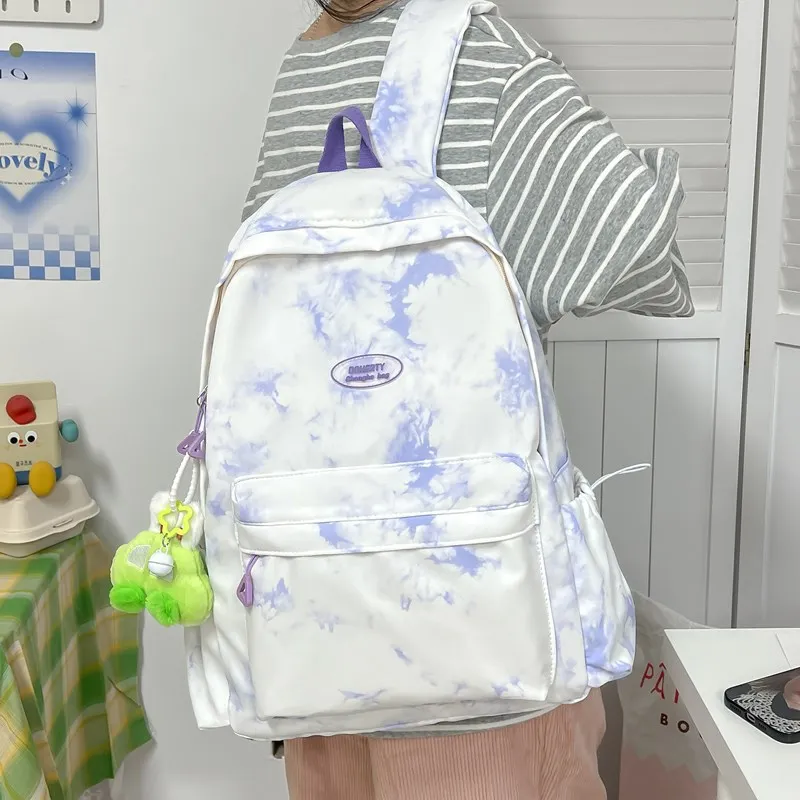 WICKBUEN Composite Cloth Backpack Unisex Multicolor-12