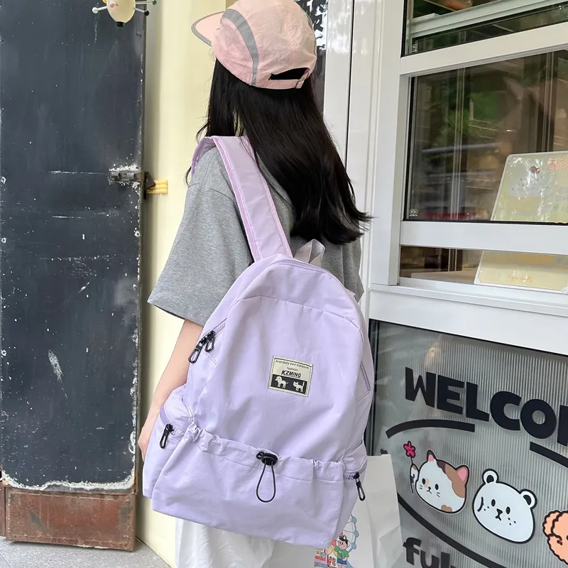 WICKBUEN Composite Cloth Backpack Unisex Multicolor-20
