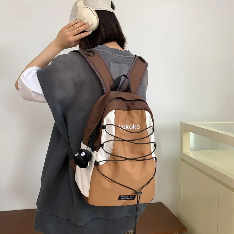 WICKBUEN Nylon Backpack Unisex Multicolor-14