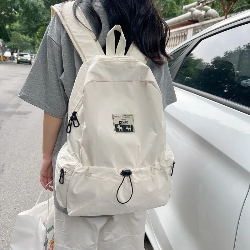 WICKBUEN Composite Cloth Backpack Unisex Multicolor-2