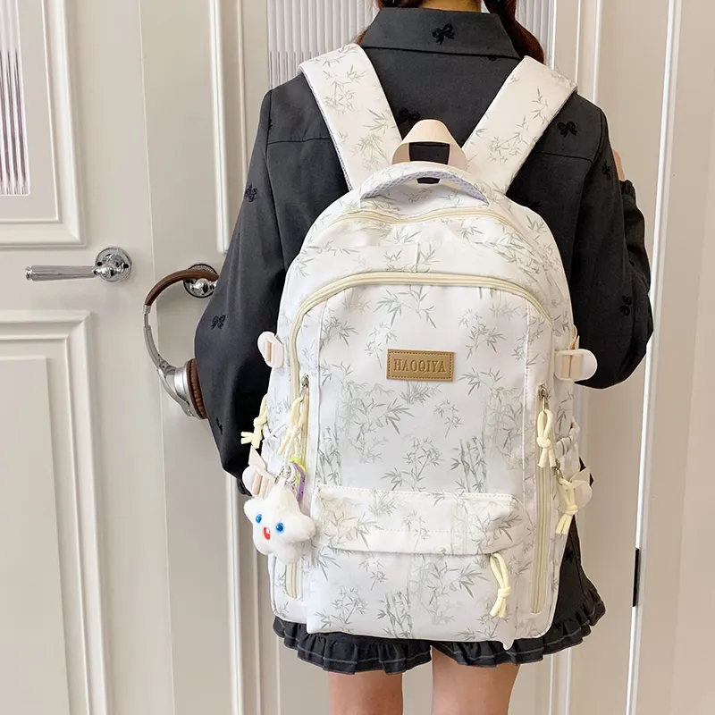 WICKBUEN Nylon Fabric Backpack Women's Multicolor-22
