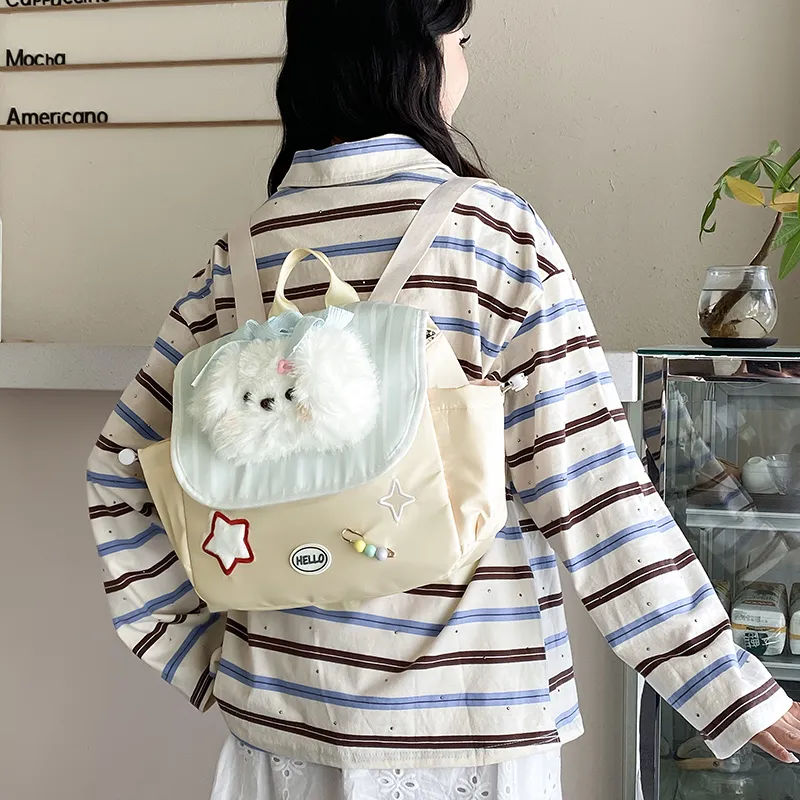 WICKBUEN Nylon Backpack Women's Multicolor-19