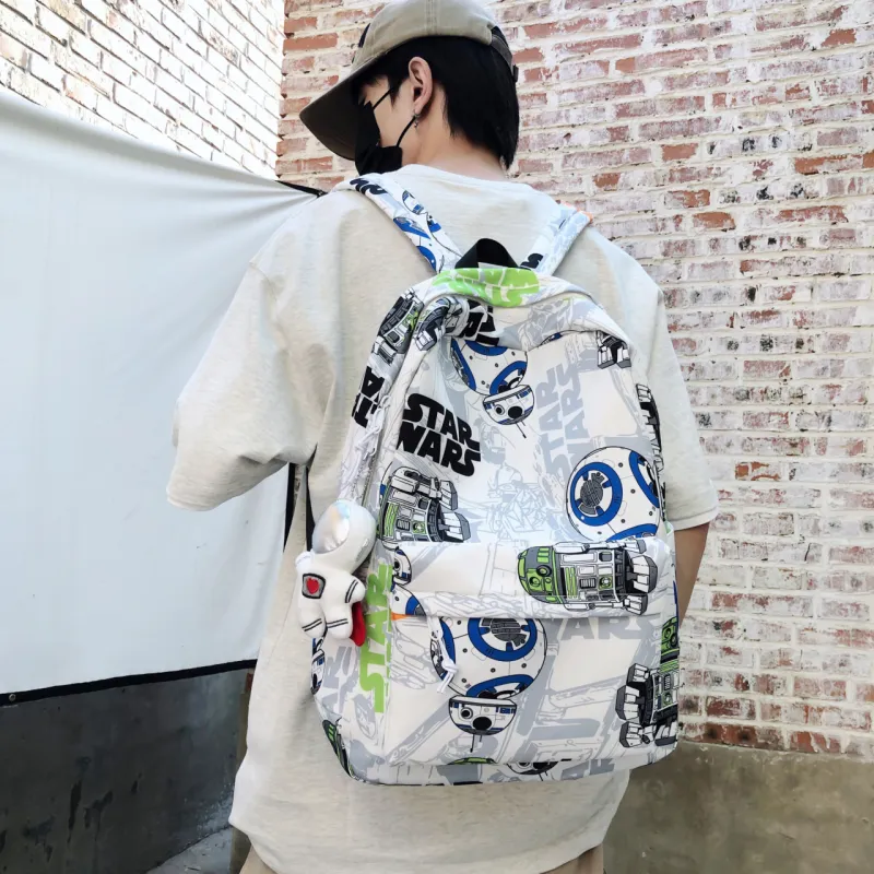 WICKBUEN Nylon Backpack Unisex Multicolor-2