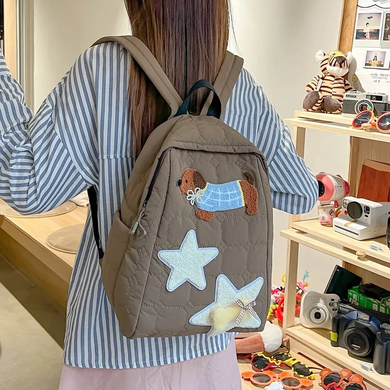 WICKBUEN Composite Cloth Backpack Regular Unisex Multicolor-14