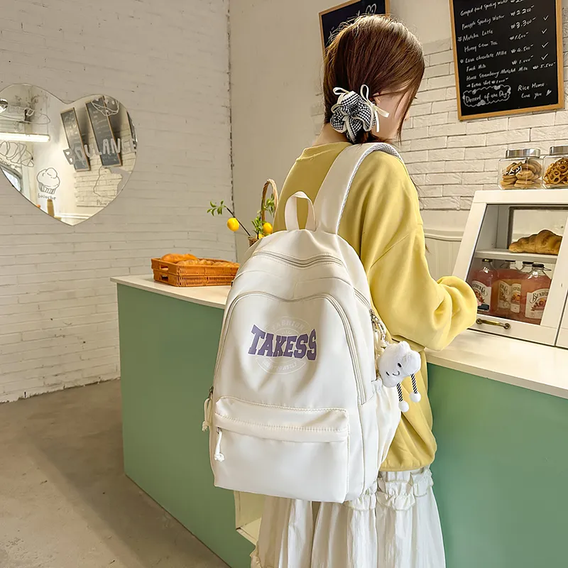 WICKBUEN Nylon Backpack Unisex Multicolor-5