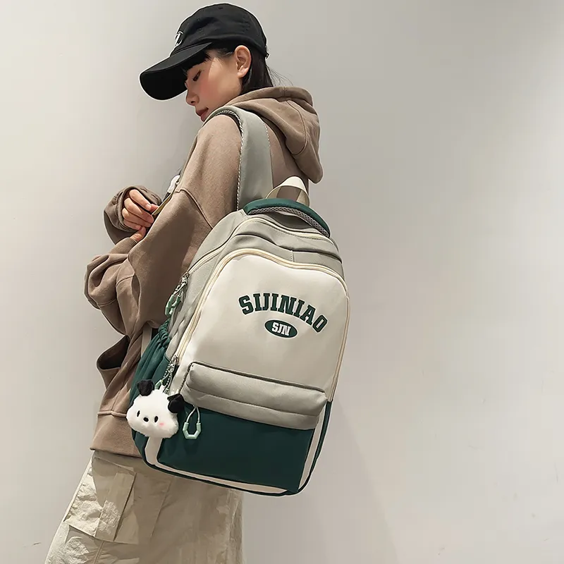 WICKBUEN Nylon Backpack Unisex Multicolor-17