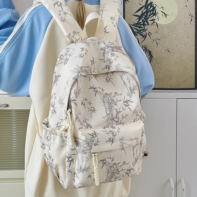 WICKBUEN Nylon Backpack Unisex Multicolor-5