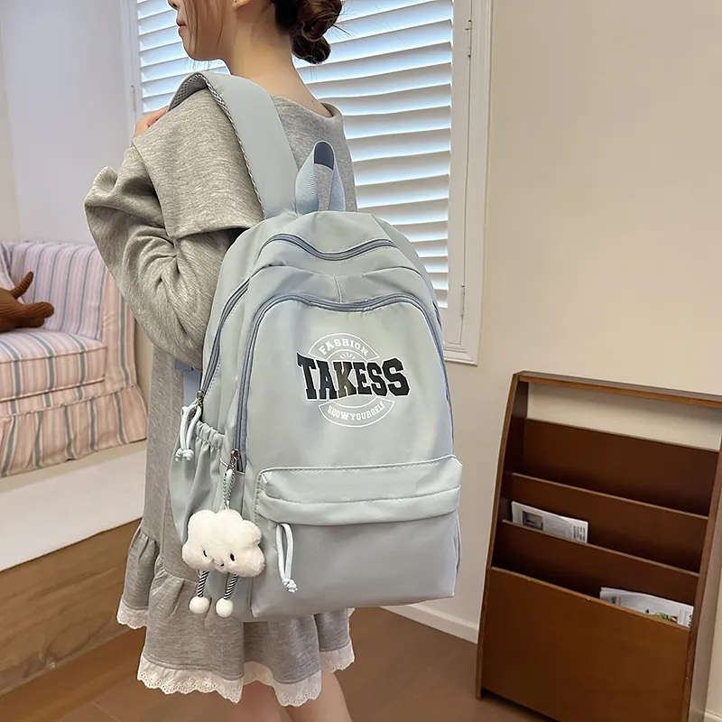 WICKBUEN Nylon Backpack Unisex Multicolor-19
