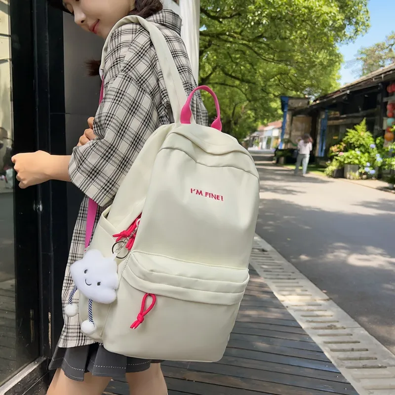 WICKBUEN Nylon Backpack Unisex Multicolor-2