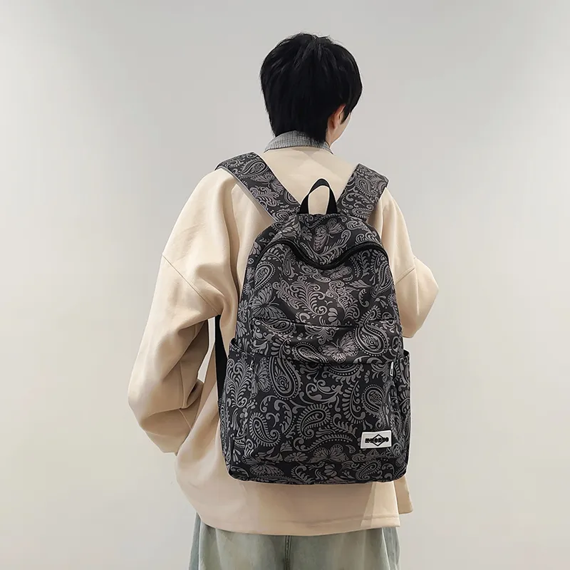 WICKBUEN Nylon Backpack Unisex Multicolor-3