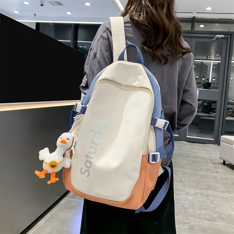WICKBUEN Nylon Backpack Regular Unisex Multicolor-21
