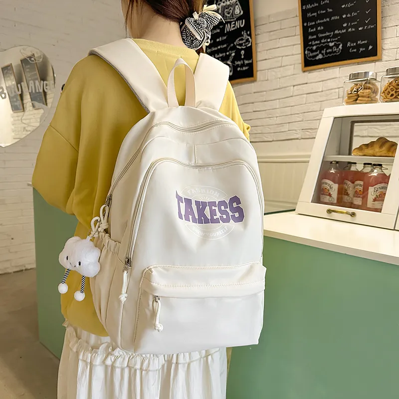 WICKBUEN Nylon Backpack Unisex Multicolor-1