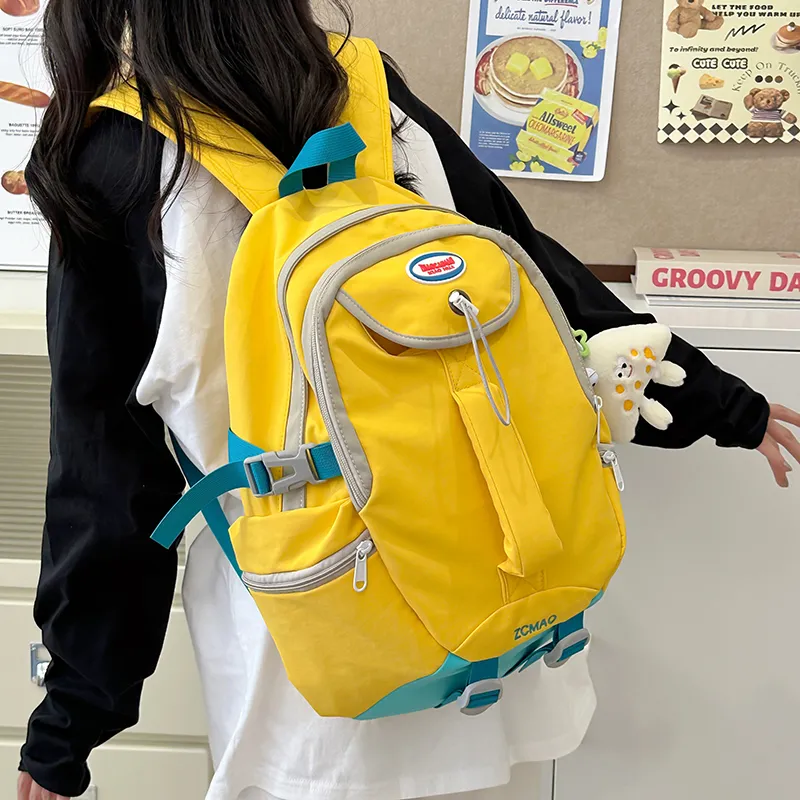 WICKBUEN Nylon Backpack Unisex Multicolor-8
