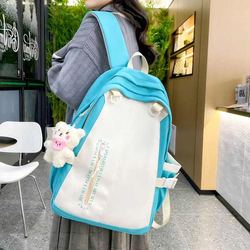 WICKBUEN Nylon Backpack Unisex Multicolor-15