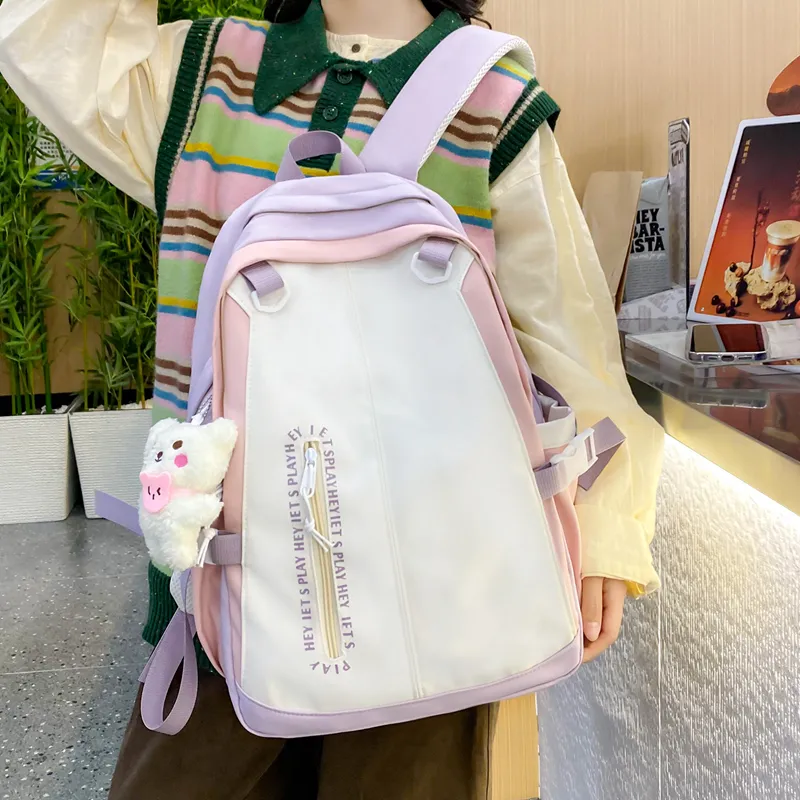 WICKBUEN Nylon Backpack Unisex Multicolor-21