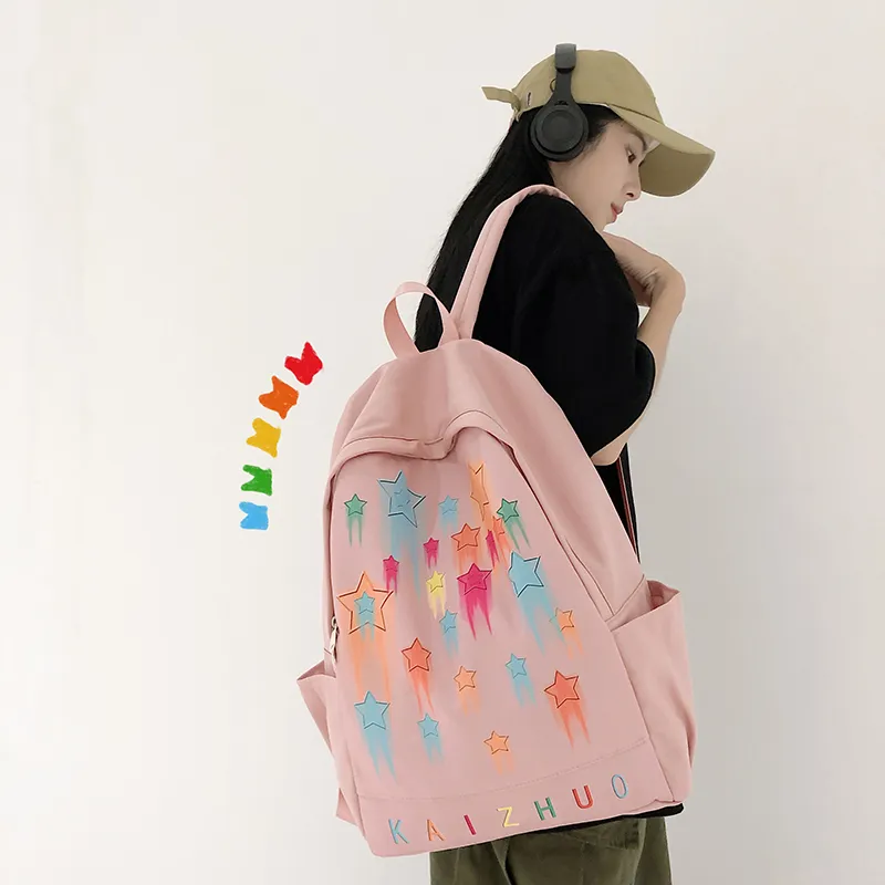 WICKBUEN Nylon Backpack Women's Multicolor-17