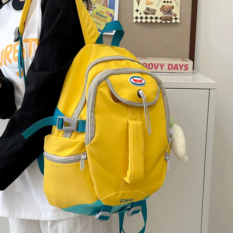 WICKBUEN Nylon Backpack Unisex Multicolor-7