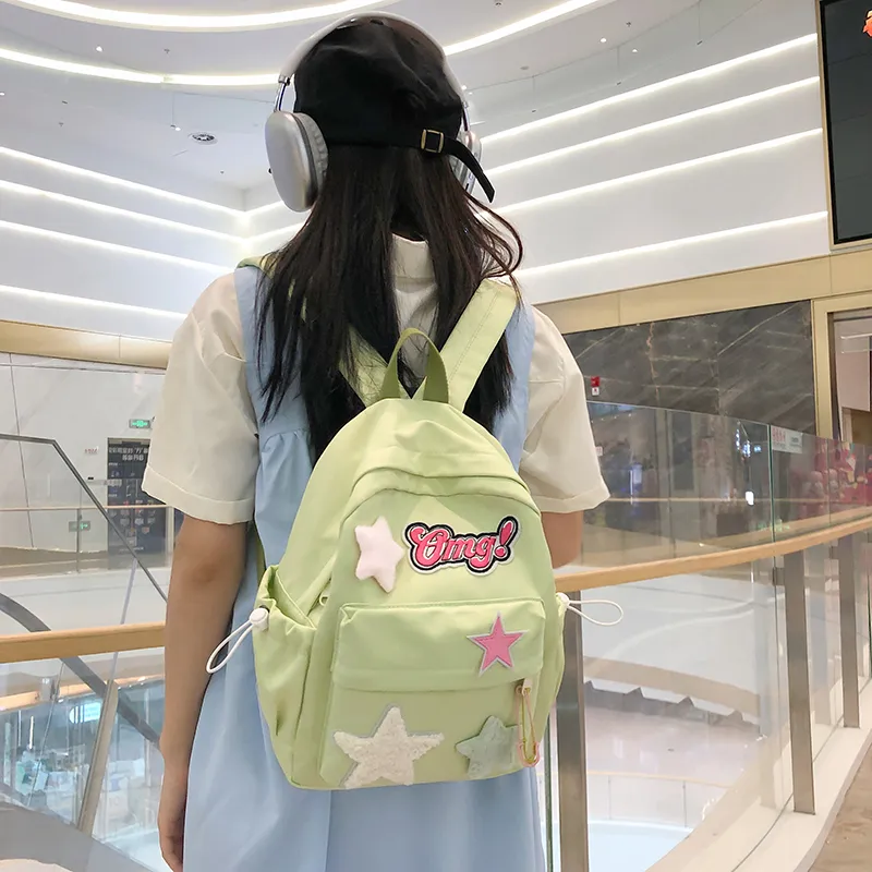 WICKBUEN Nylon Backpack Unisex Multicolor-12