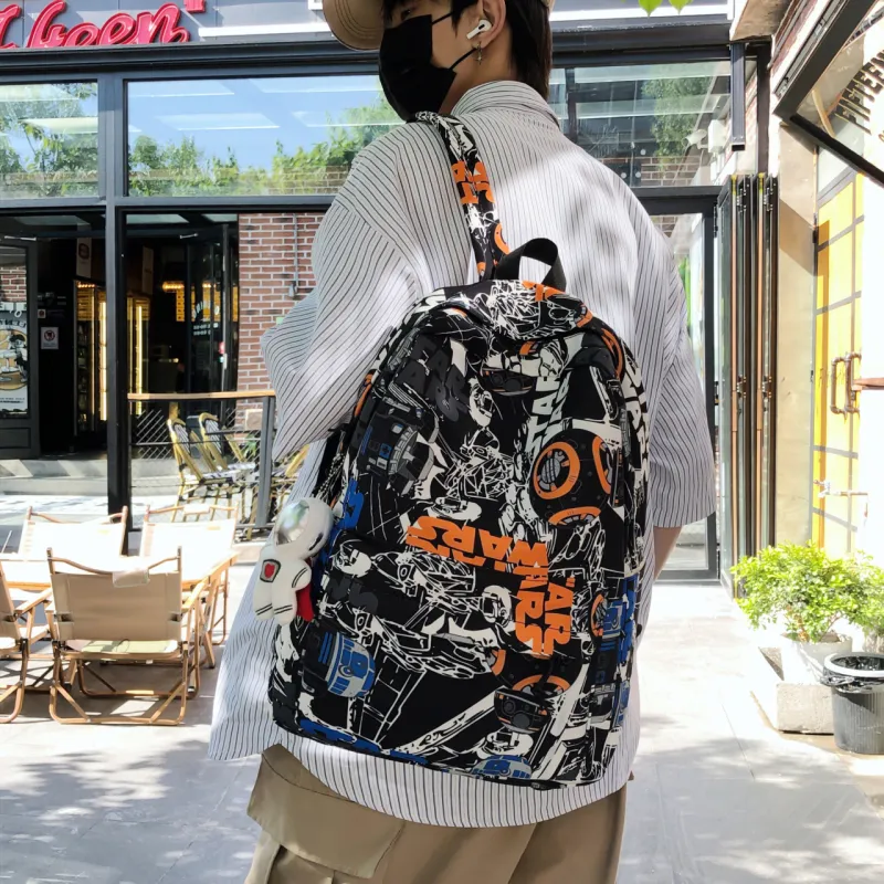 WICKBUEN Nylon Backpack Unisex Multicolor-13