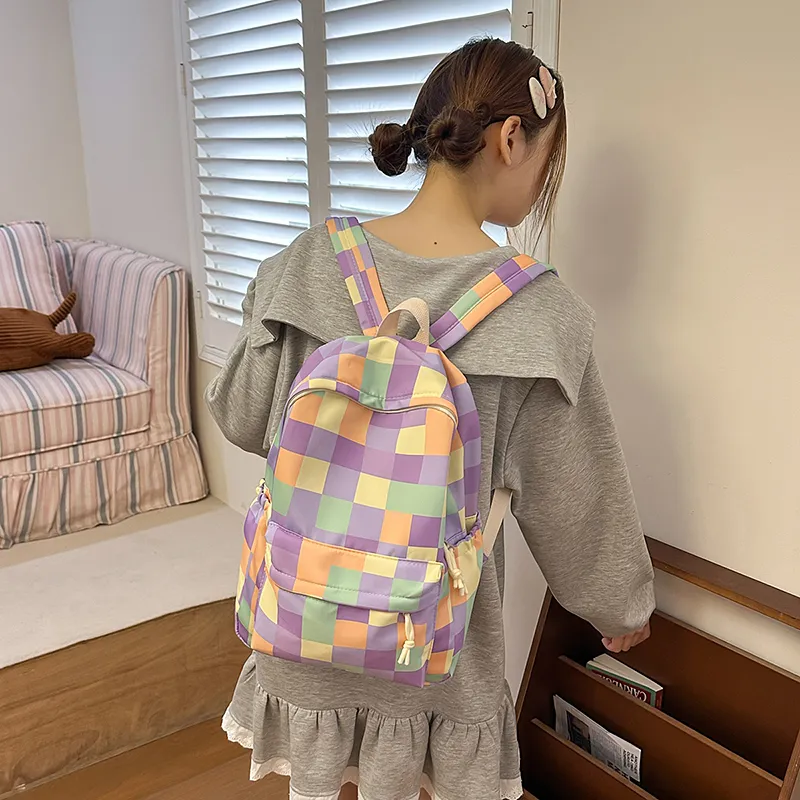 WICKBUEN Nylon Backpack Unisex Multicolor-12