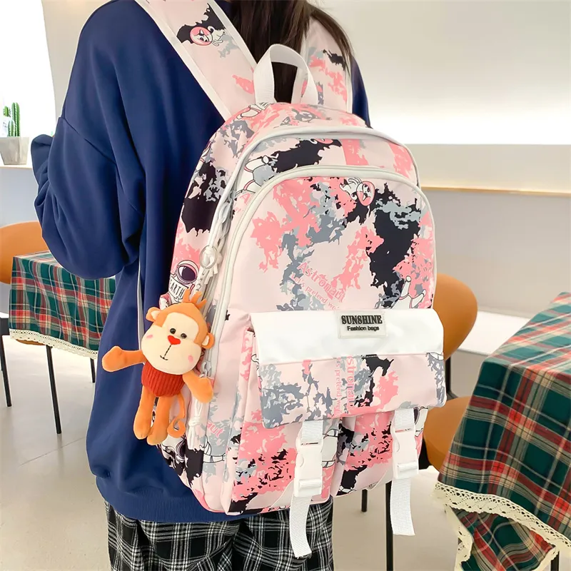 WICKBUEN Nylon Backpack Unisex Multicolor-20