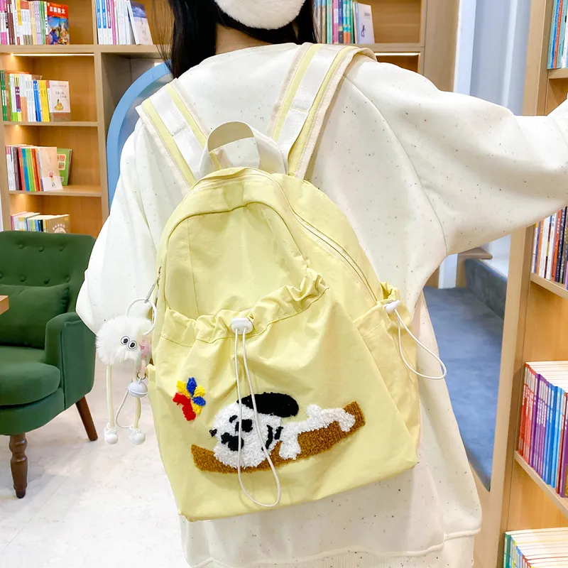 WICKBUEN Nylon Backpack Unisex Multicolor-15