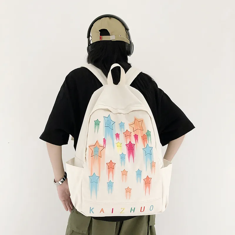 WICKBUEN Nylon Backpack Women's Multicolor-3