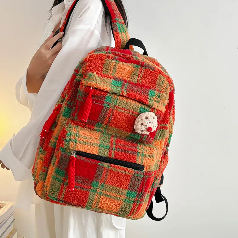 WICKBUEN Nylon Backpack Unisex Multicolor-3