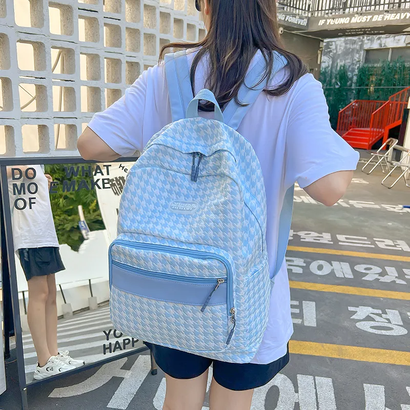 WICKBUEN Nylon Fabric Backpack Women's Multicolor-14