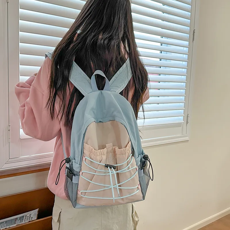 WICKBUEN Nylon Backpack Unisex Multicolor-12